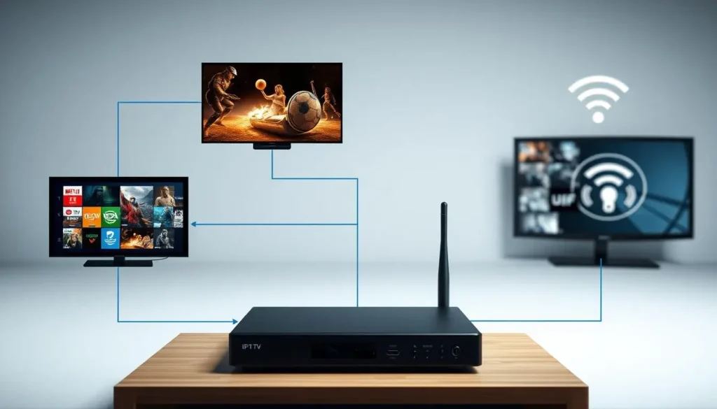fonctionnement de l'IPTV